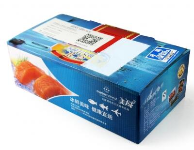 （预售）进口冰鲜三文鱼礼盒1.2KG